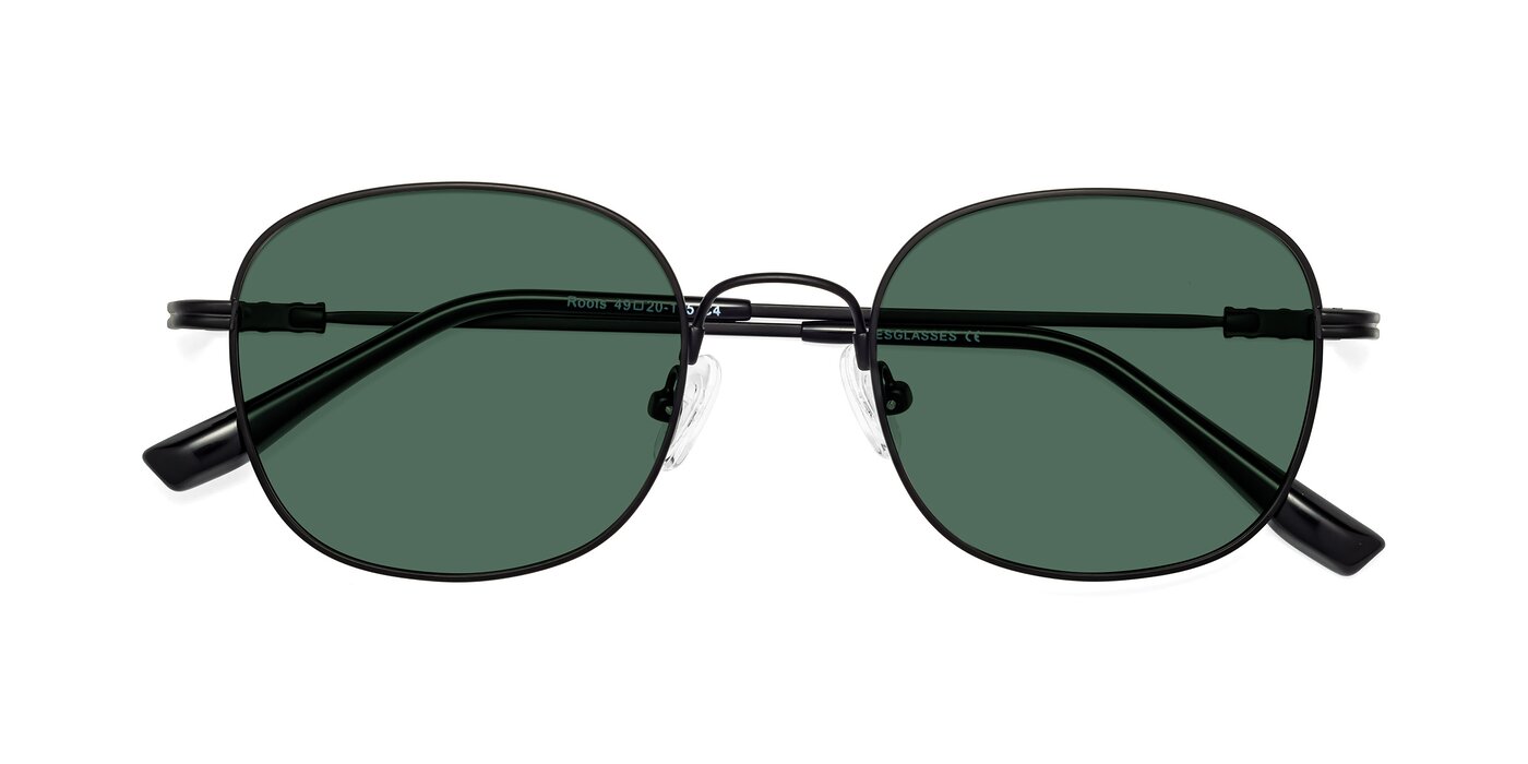 Roots - Black Polarized Sunglasses