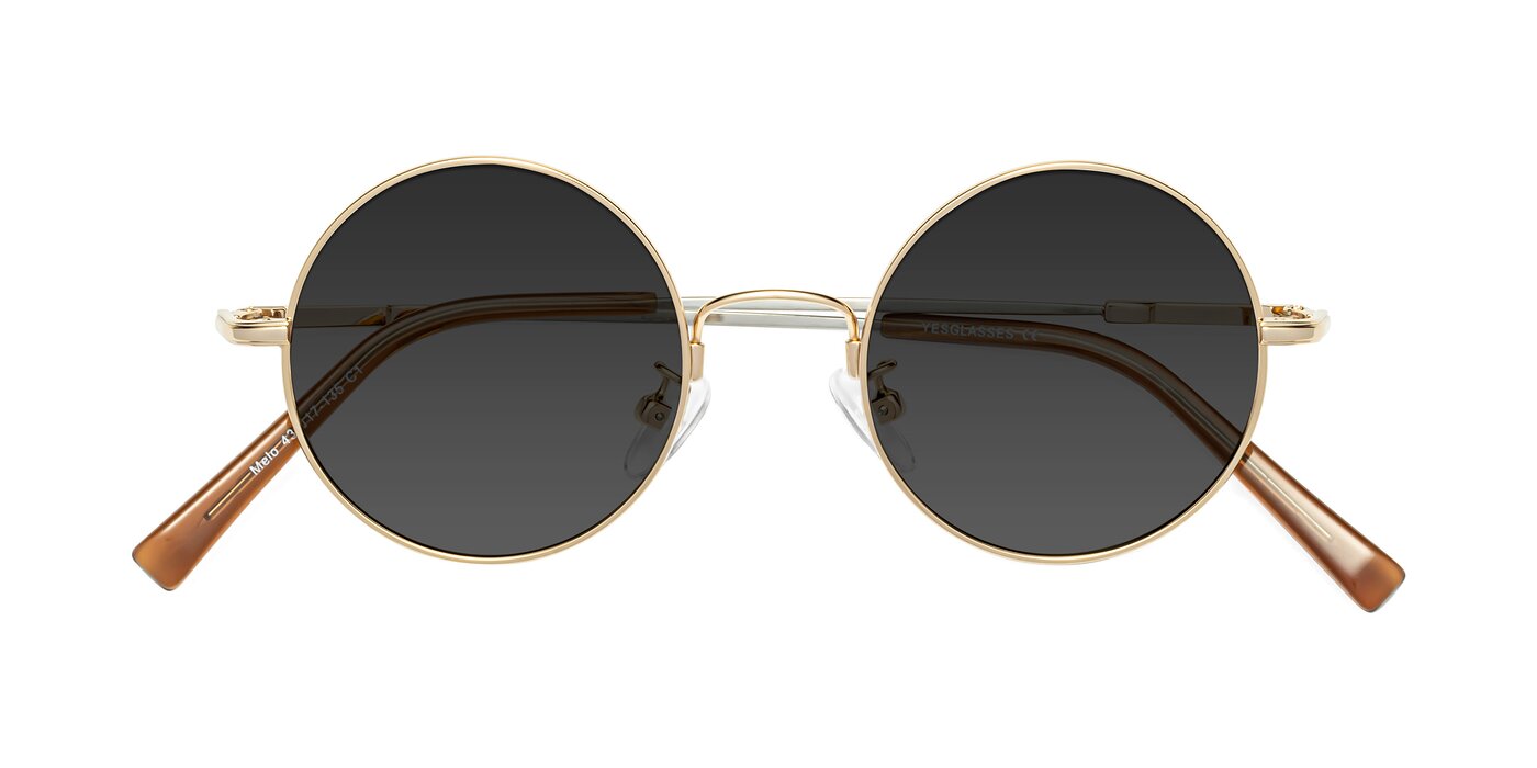 Melo - Gold Tinted Sunglasses