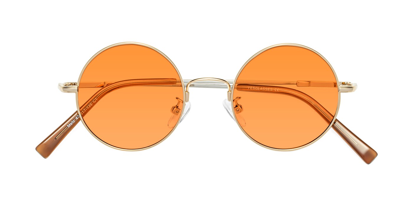 Melo - Gold Tinted Sunglasses