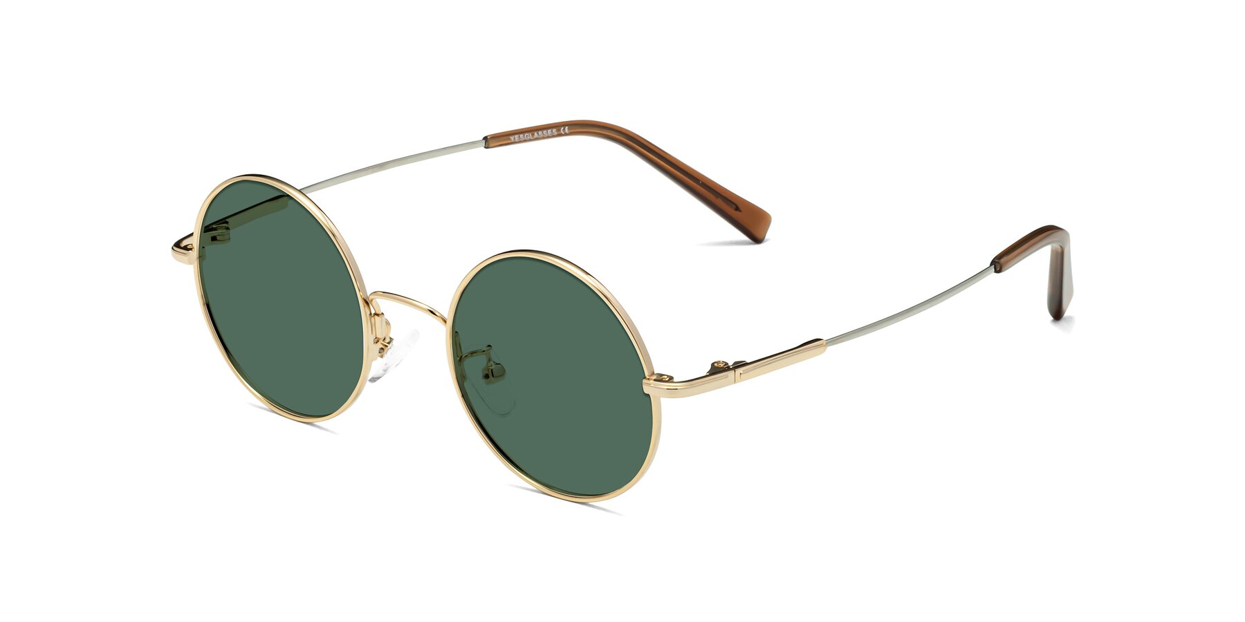 Angle of Melo in Gold with Green Polarized Lenses