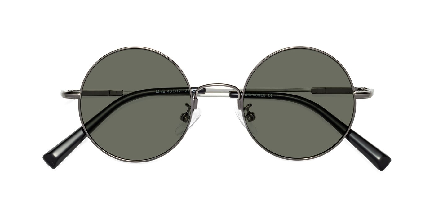 Melo - Gunmetal Polarized Sunglasses