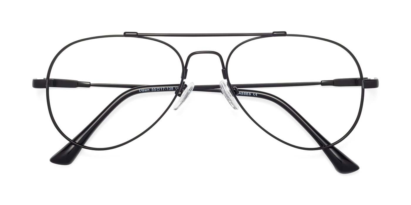 Dawn - Black Eyeglasses