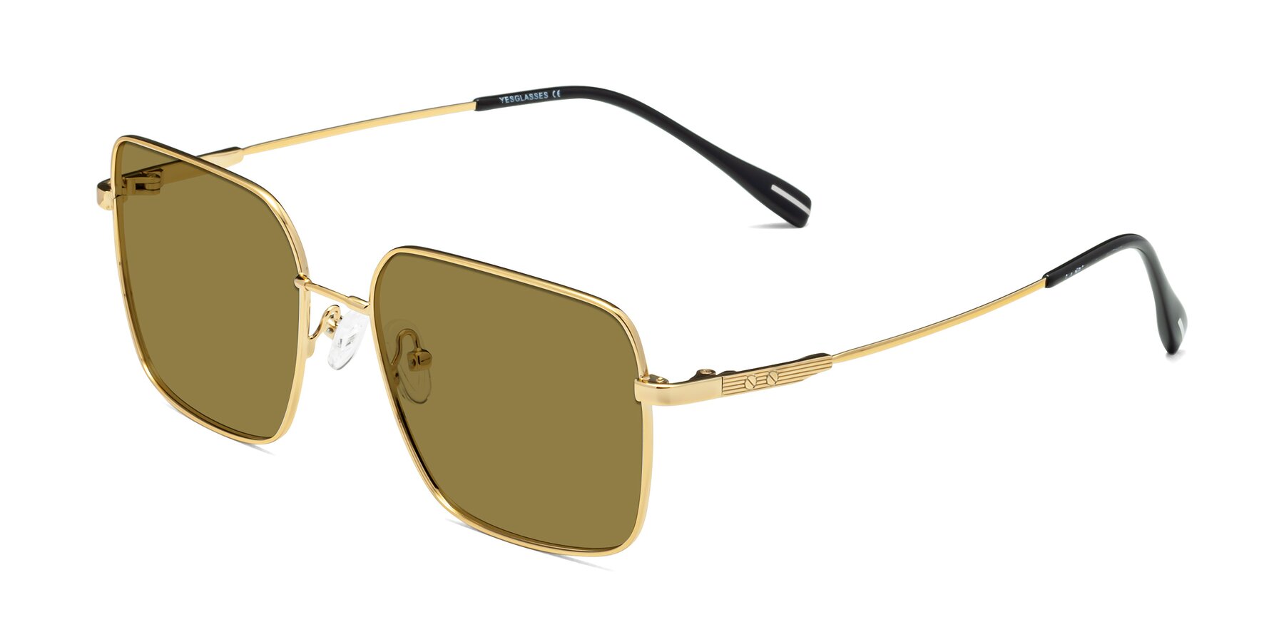 Angle of Ganus in Gold with Brown Polarized Lenses