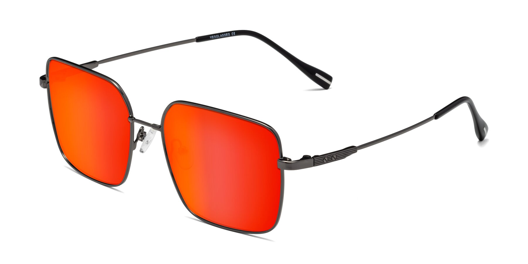 Angle of Ganus in Gunmetal with Red Gold Mirrored Lenses