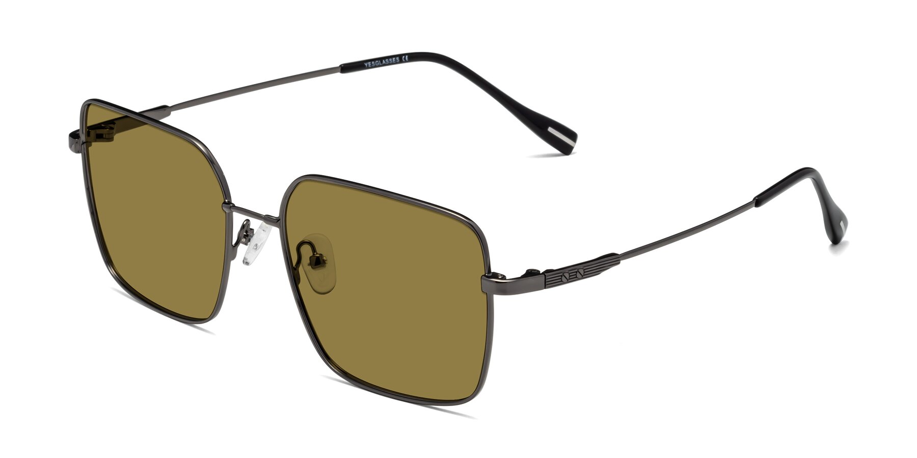 Angle of Ganus in Gunmetal with Brown Polarized Lenses