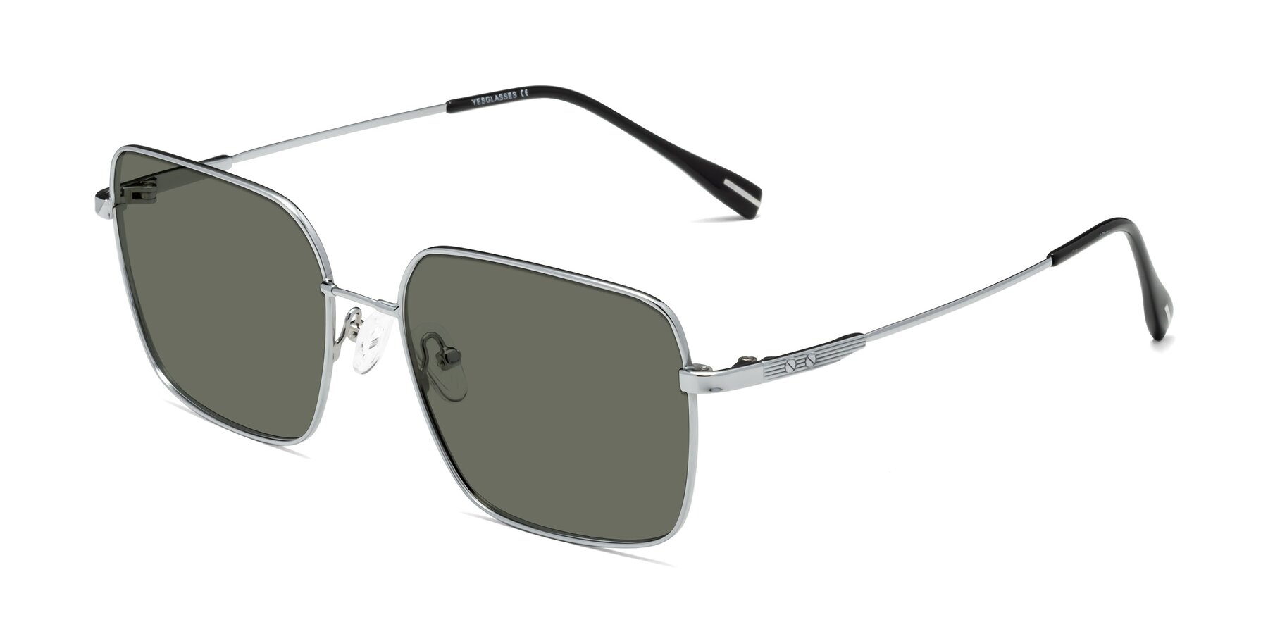 Angle of Ganus in Silver with Gray Polarized Lenses