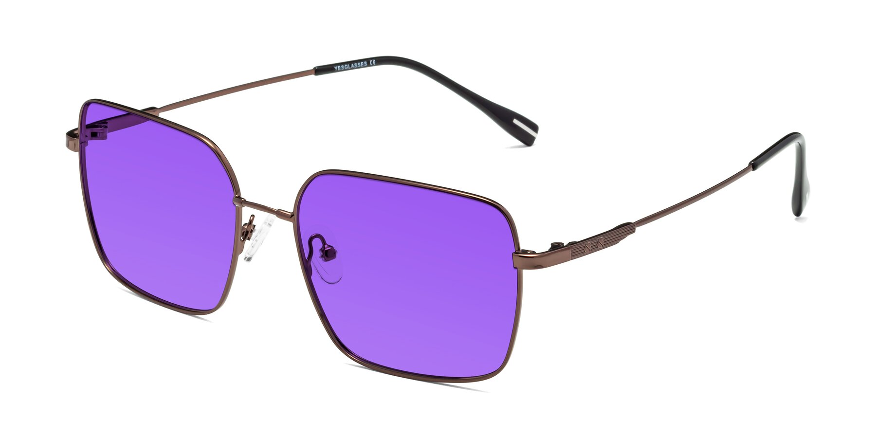 Angle of Ganus in Coffee with Purple Tinted Lenses