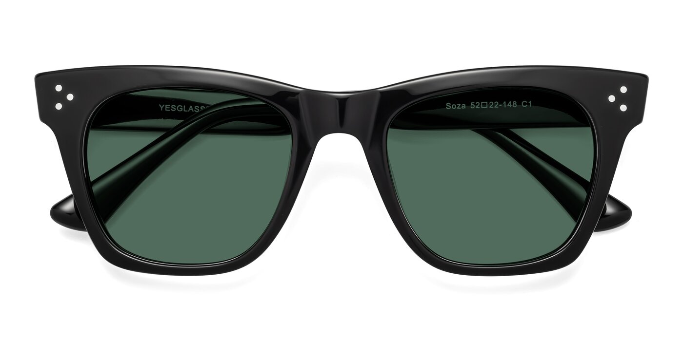 Soza - Black Polarized Sunglasses