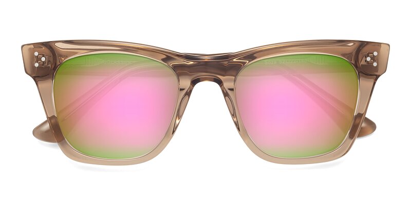 Soza - Amber Flash Mirrored Sunglasses