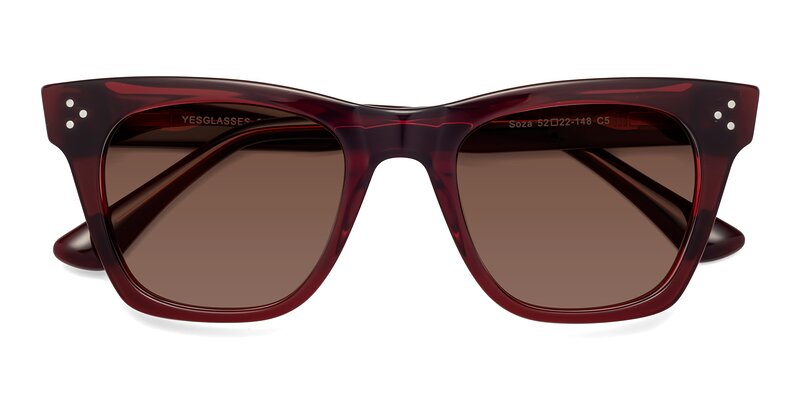 Soza - Wine Tinted Sunglasses