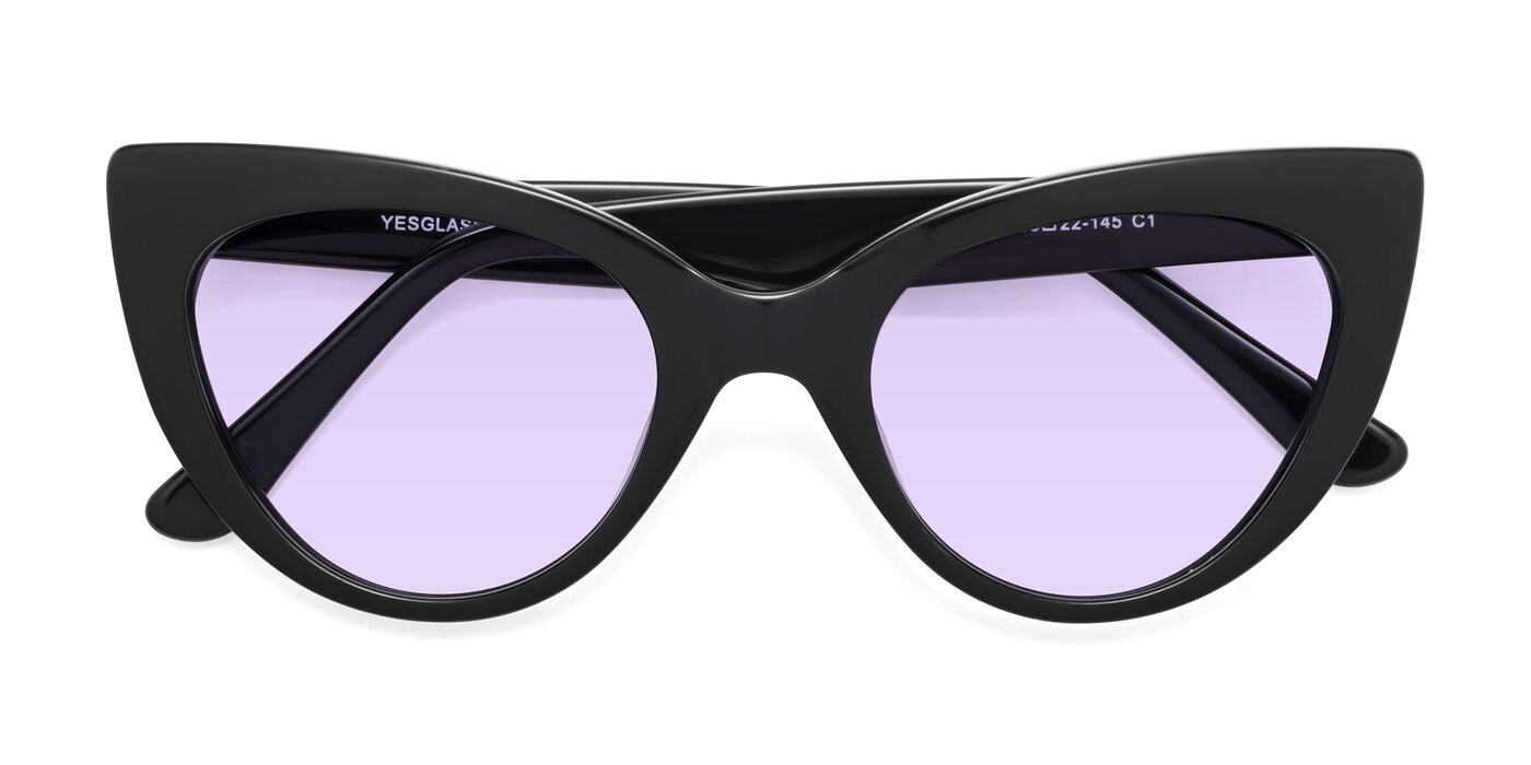 Tiesi - Black Tinted Sunglasses