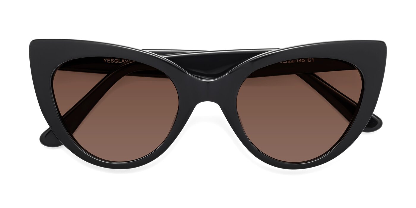 Tiesi - Black Tinted Sunglasses