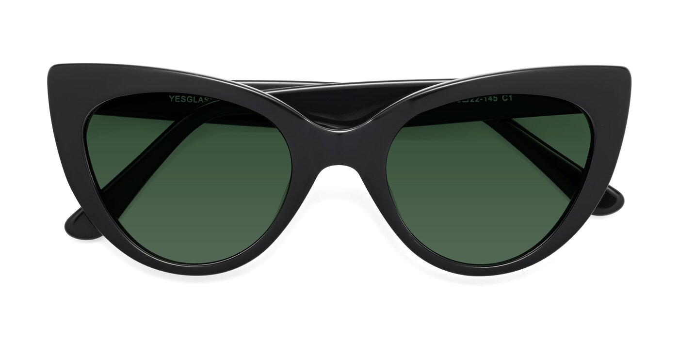 Tiesi - Black Tinted Sunglasses