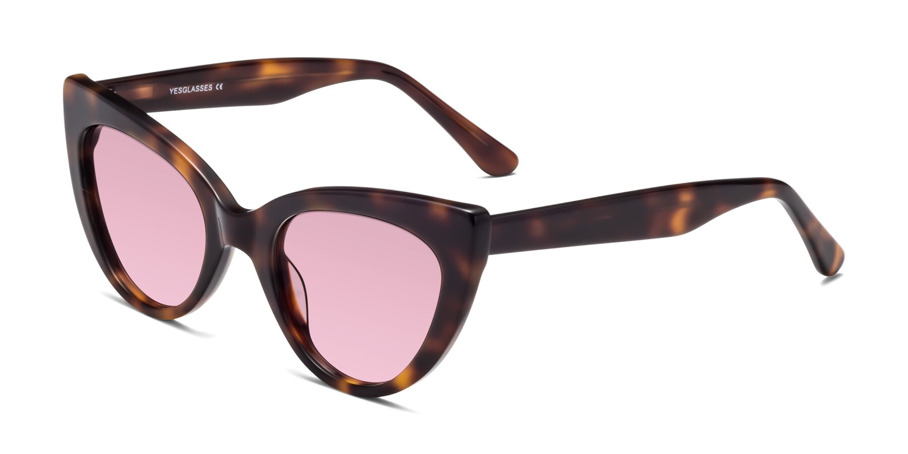 Angle of Tiesi in Tortoise with Light Wine Tinted Lenses