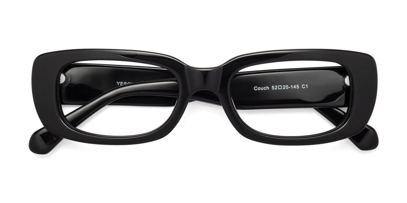 Couch - Black Eyeglasses