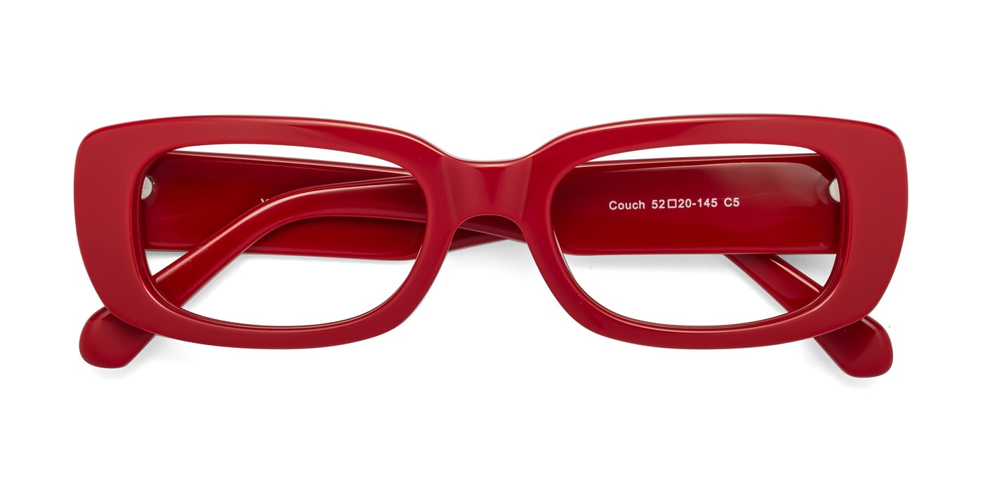 Couch - Red Reading Glasses