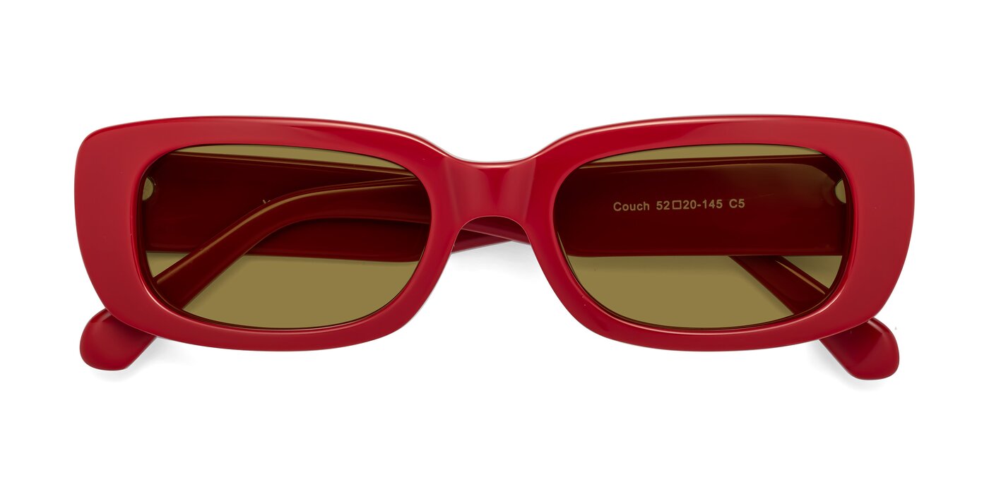Couch - Red Polarized Sunglasses