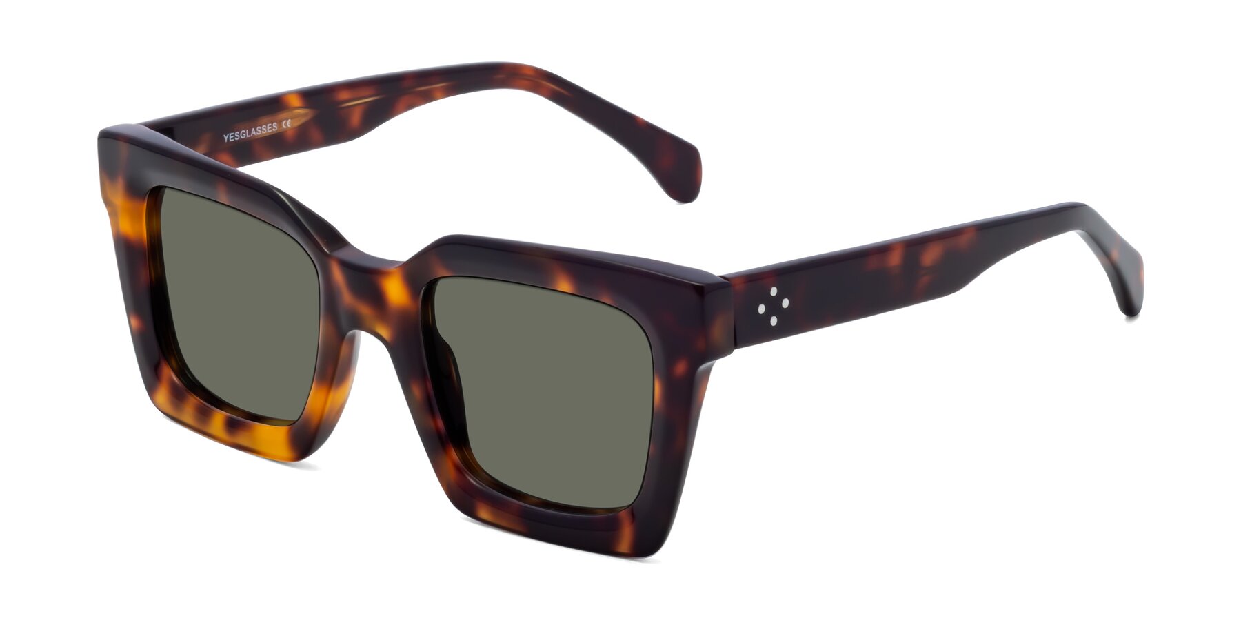 Angle of Piper in Tortoise with Gray Polarized Lenses