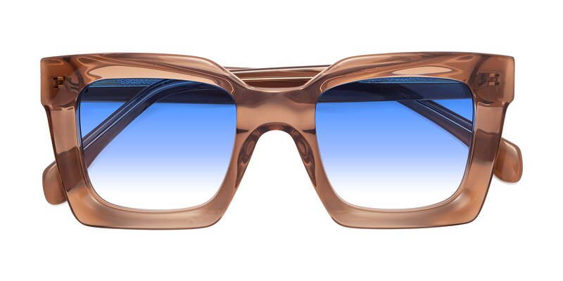 Piper - Caramel Gradient Sunglasses