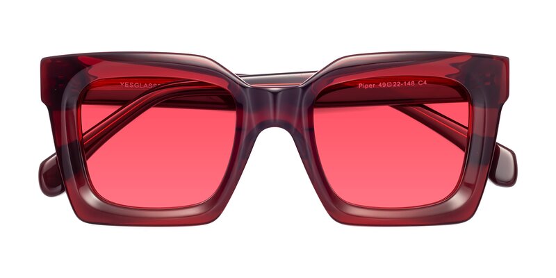 Piper - Wine Tinted Sunglasses