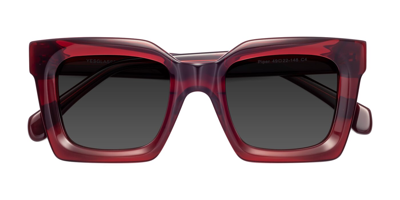 Piper - Wine Tinted Sunglasses