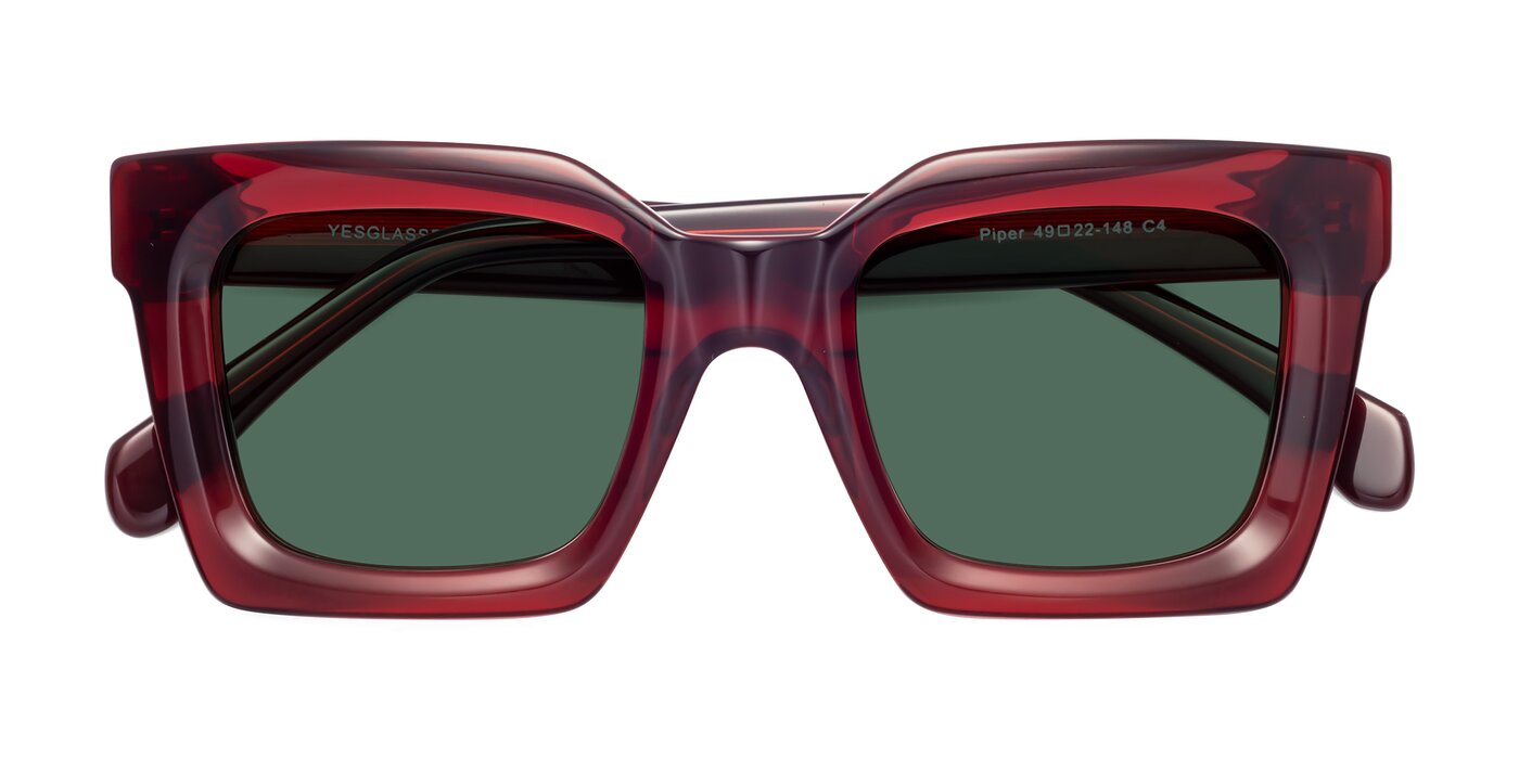 Piper - Wine Polarized Sunglasses