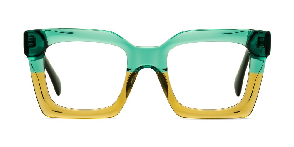 Piper - Green / Champagne Eyeglasses