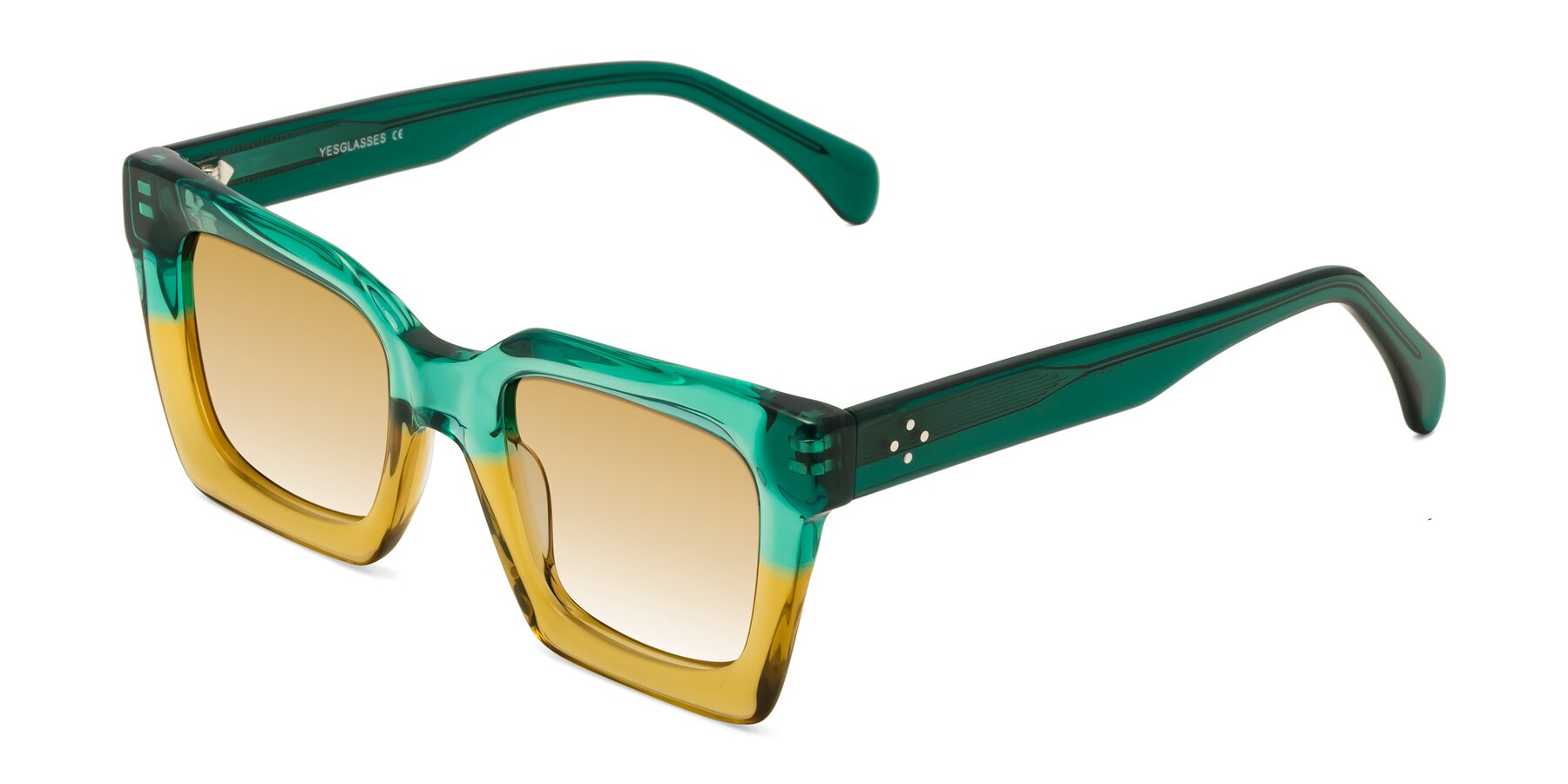 Angle of Piper in Green-Champagne with Champagne Gradient Lenses