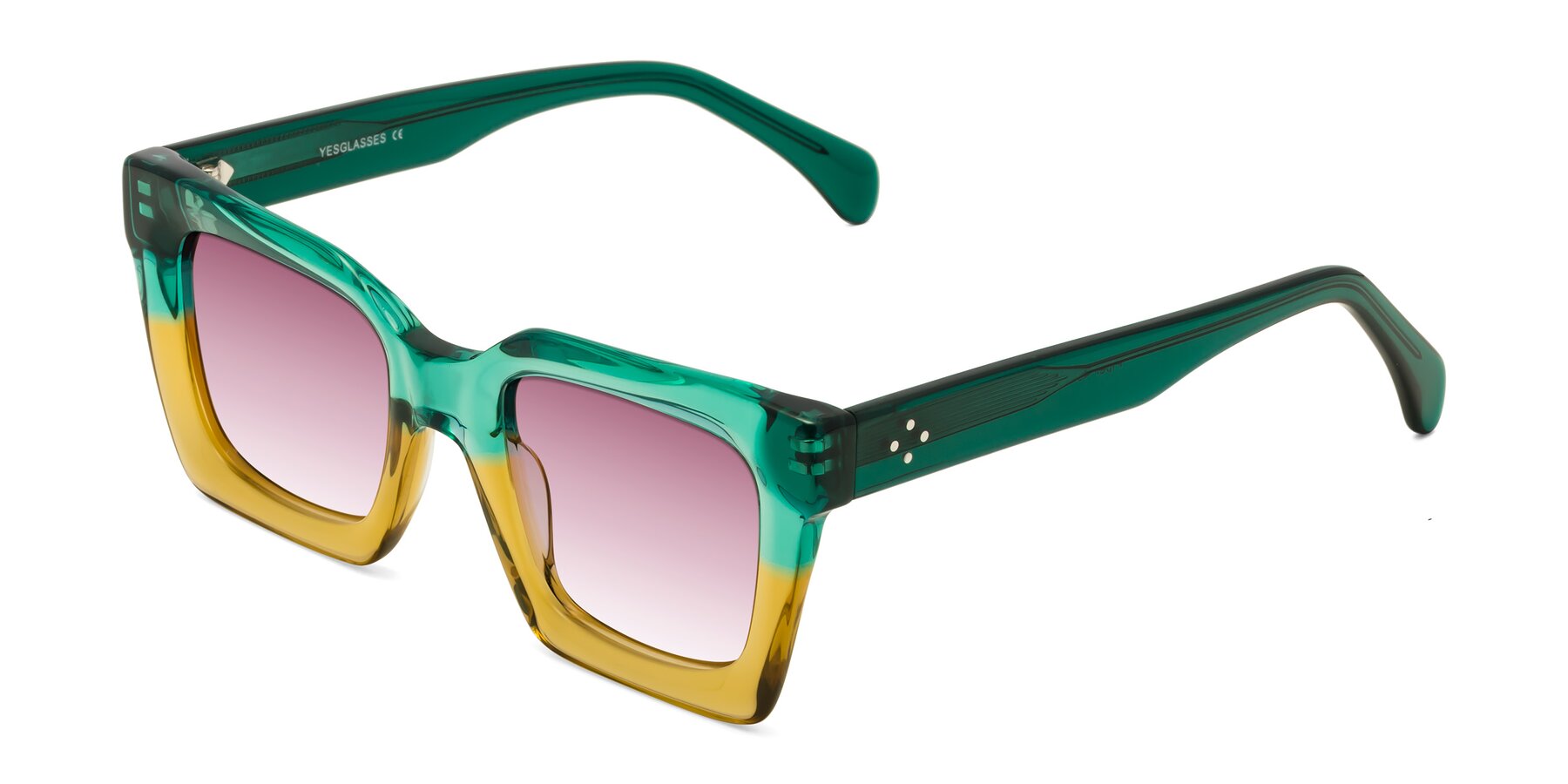 Angle of Piper in Green-Champagne with Wine Gradient Lenses