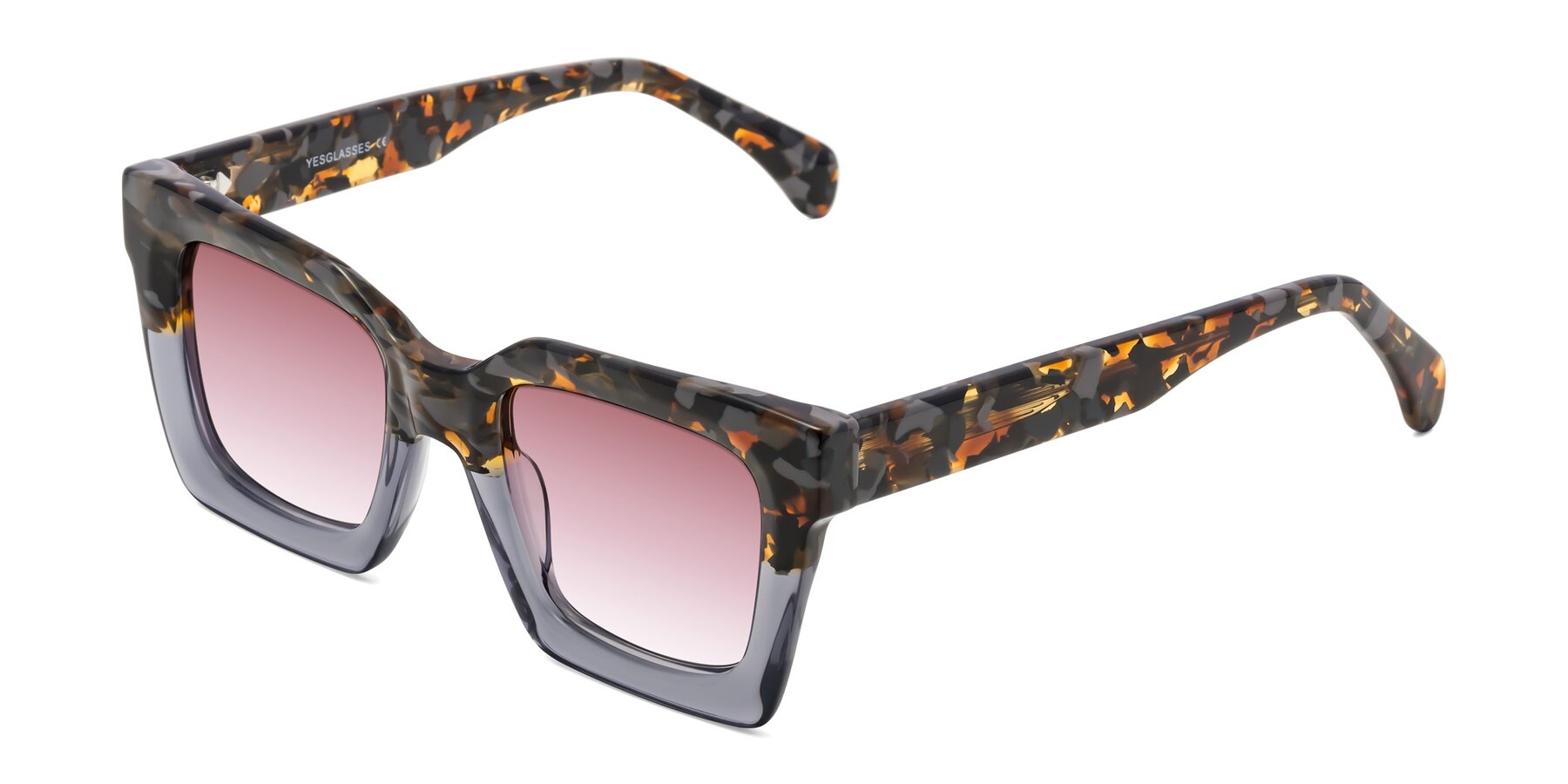 Angle of Piper in Floral-Livid with Garnet Gradient Lenses