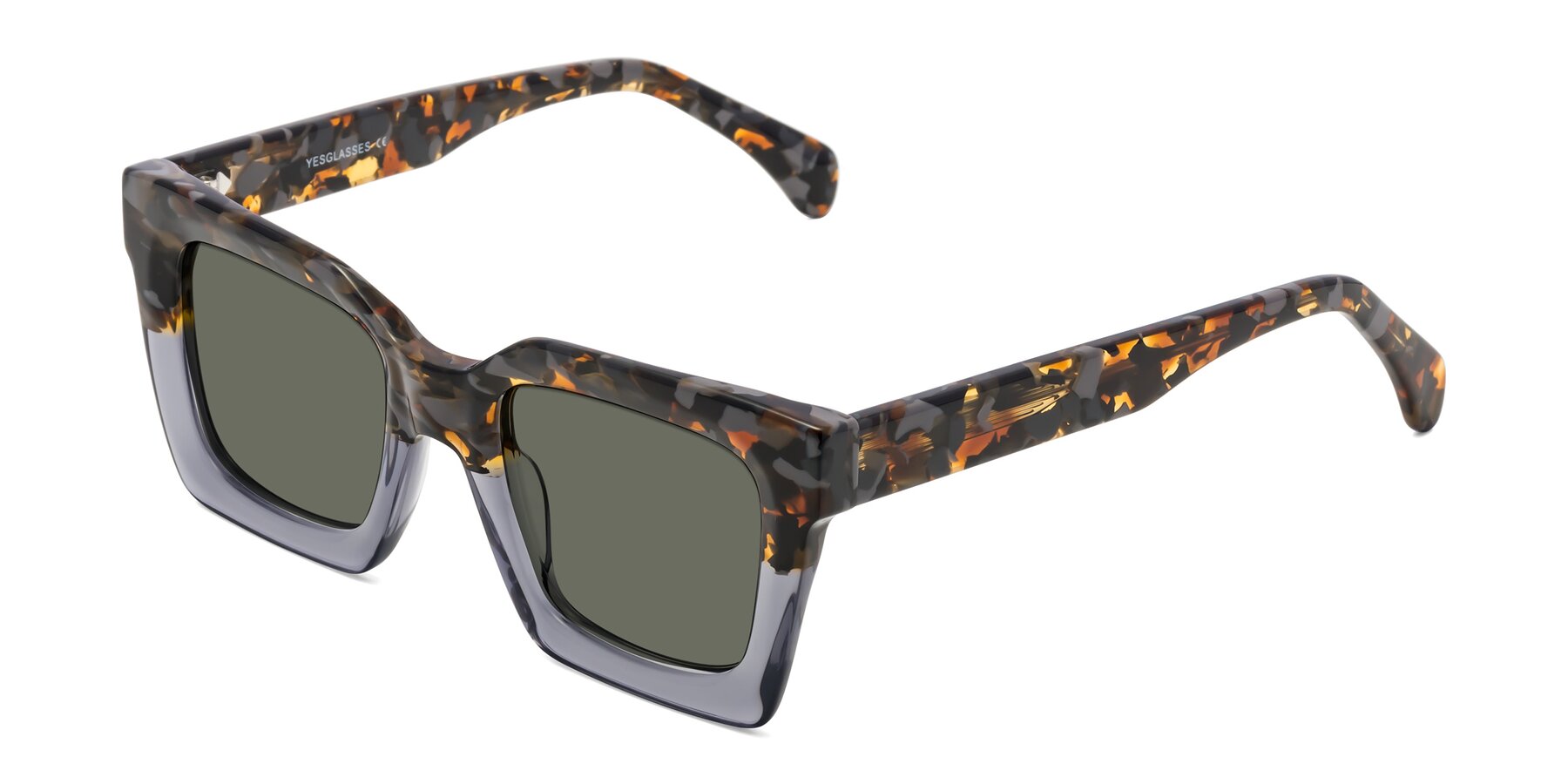 Angle of Piper in Floral-Livid with Gray Polarized Lenses