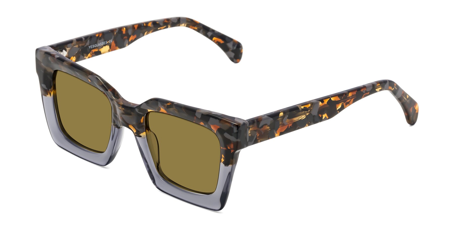 Angle of Piper in Floral-Livid with Brown Polarized Lenses
