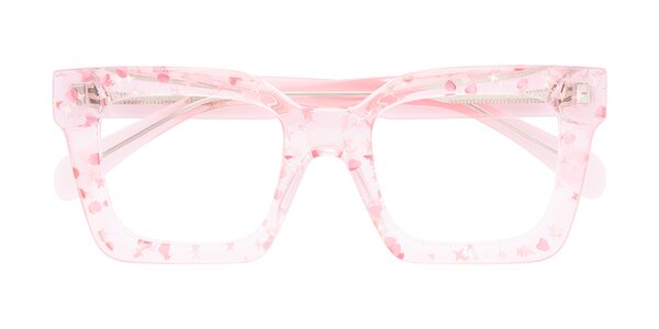 Front of Piper in Sparkling Blush
