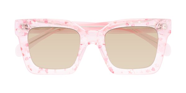 Front of Piper in Sparkling Blush