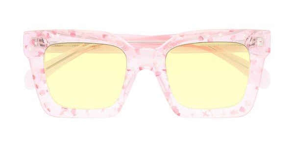 Front of Piper in Sparkling Blush