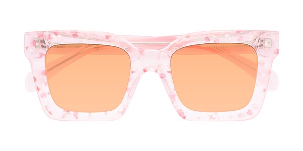 Front of Piper in Sparkling Blush