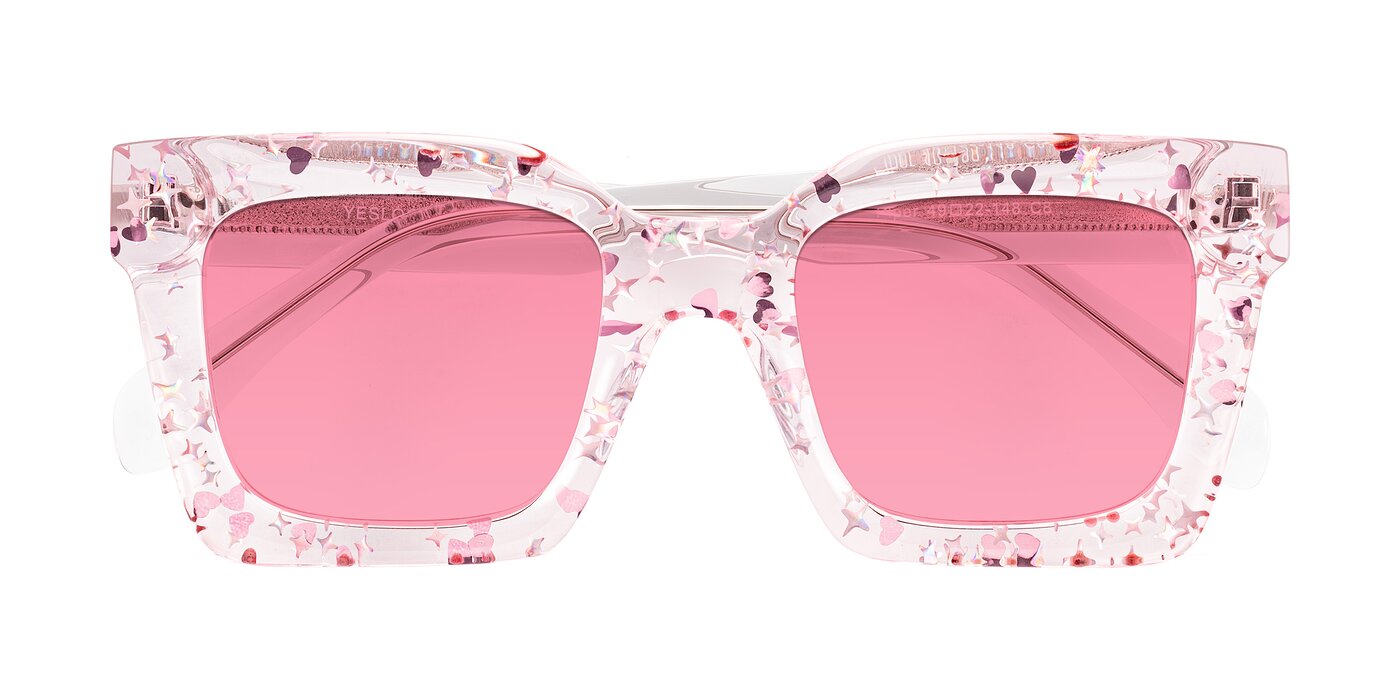 Piper - Sparkling Blush Tinted Sunglasses