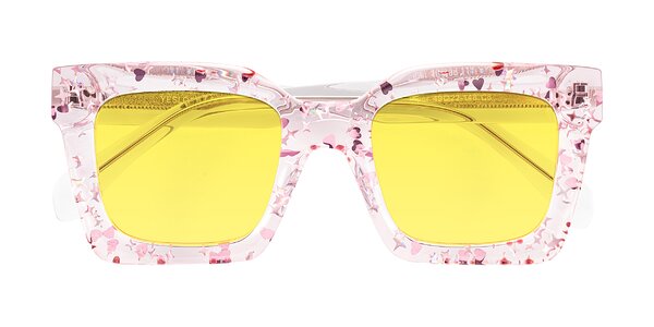 Front of Piper in Sparkling Blush