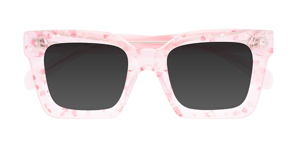 Front of Piper in Sparkling Blush