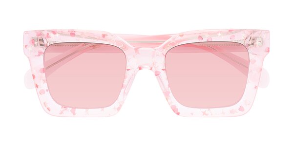 Front of Piper in Sparkling Blush
