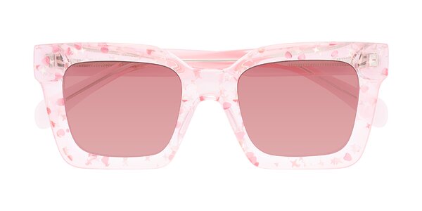 Front of Piper in Sparkling Blush
