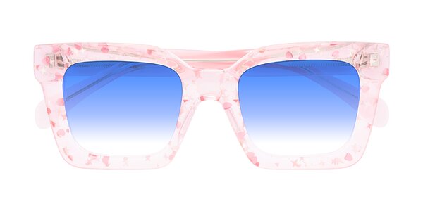 Front of Piper in Sparkling Blush