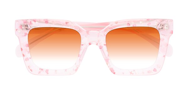 Front of Piper in Sparkling Blush