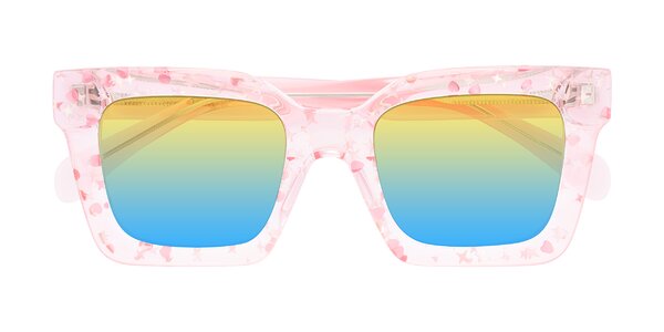 Front of Piper in Sparkling Blush