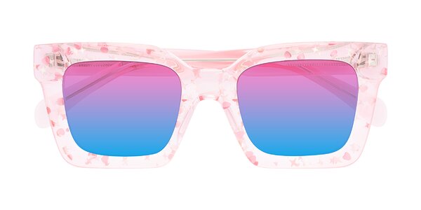 Front of Piper in Sparkling Blush