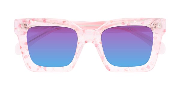 Front of Piper in Sparkling Blush