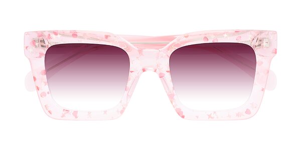 Front of Piper in Sparkling Blush