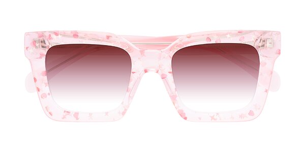 Front of Piper in Sparkling Blush