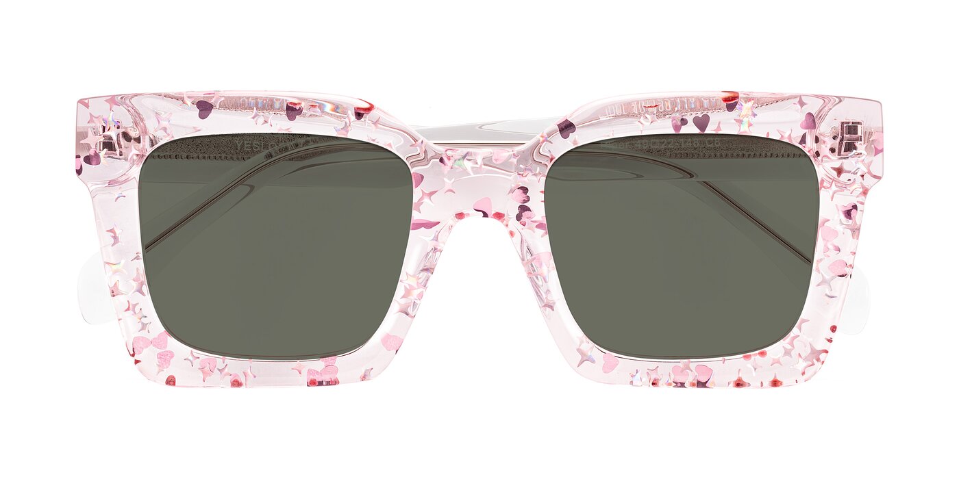 Piper - Sparkling Blush Polarized Sunglasses