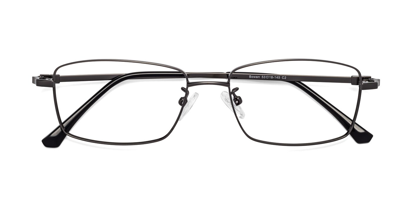 Bowen - Gunmetal Eyeglasses